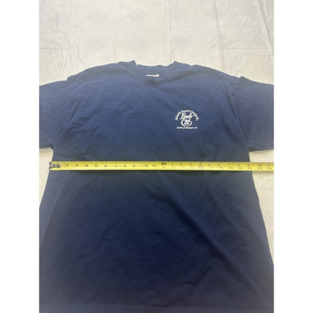 VINTAGE Lands End Resort Myrtle Beach  Graphic T‎ shirt Size XL Blue - Picture 6 of 6